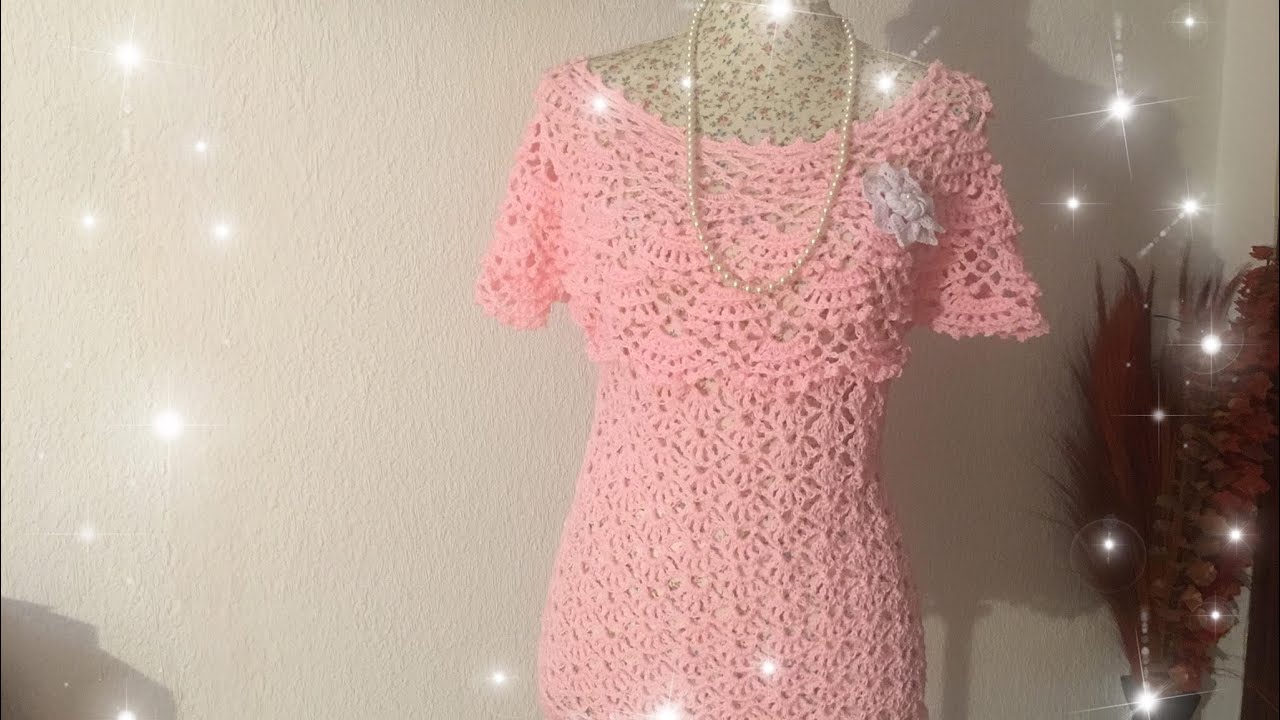 Blusa crochet fácil y rápida