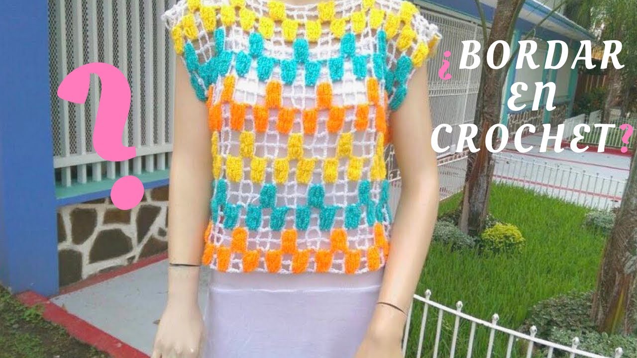 Crochet Técnica de Bordado