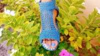 Cómo tejer sandalias en crochet