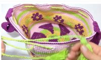Mochila Wayuu crochet paso a paso