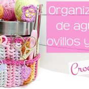 Organizador crochet materiales