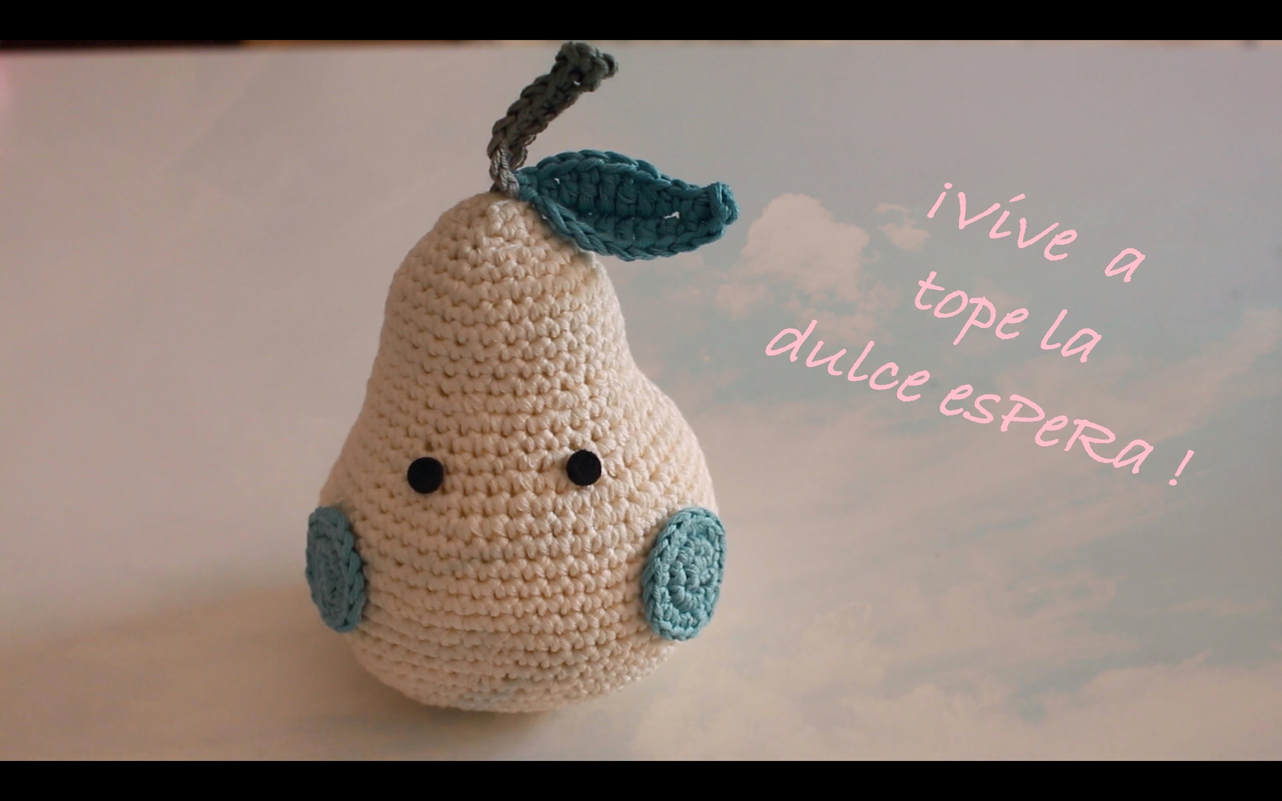 Pera a Crochet Amigurumi