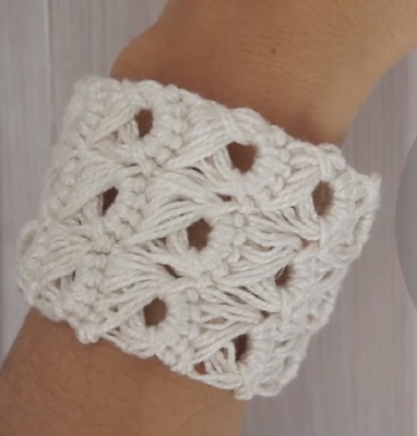 Pulsera de crochet paso a paso