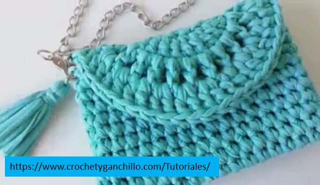 Clutch a crochet paso a paso Clutch a crochet paso a paso