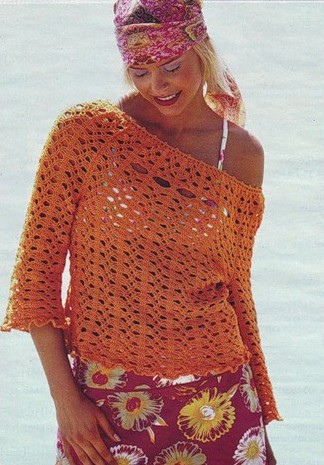 Blusas tejidas a crochet Blusas tejidas a crochet