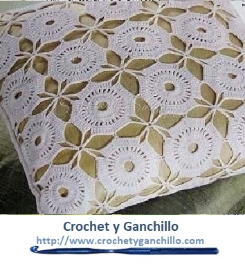 Cojín de ganchillo Cojín de ganchillo