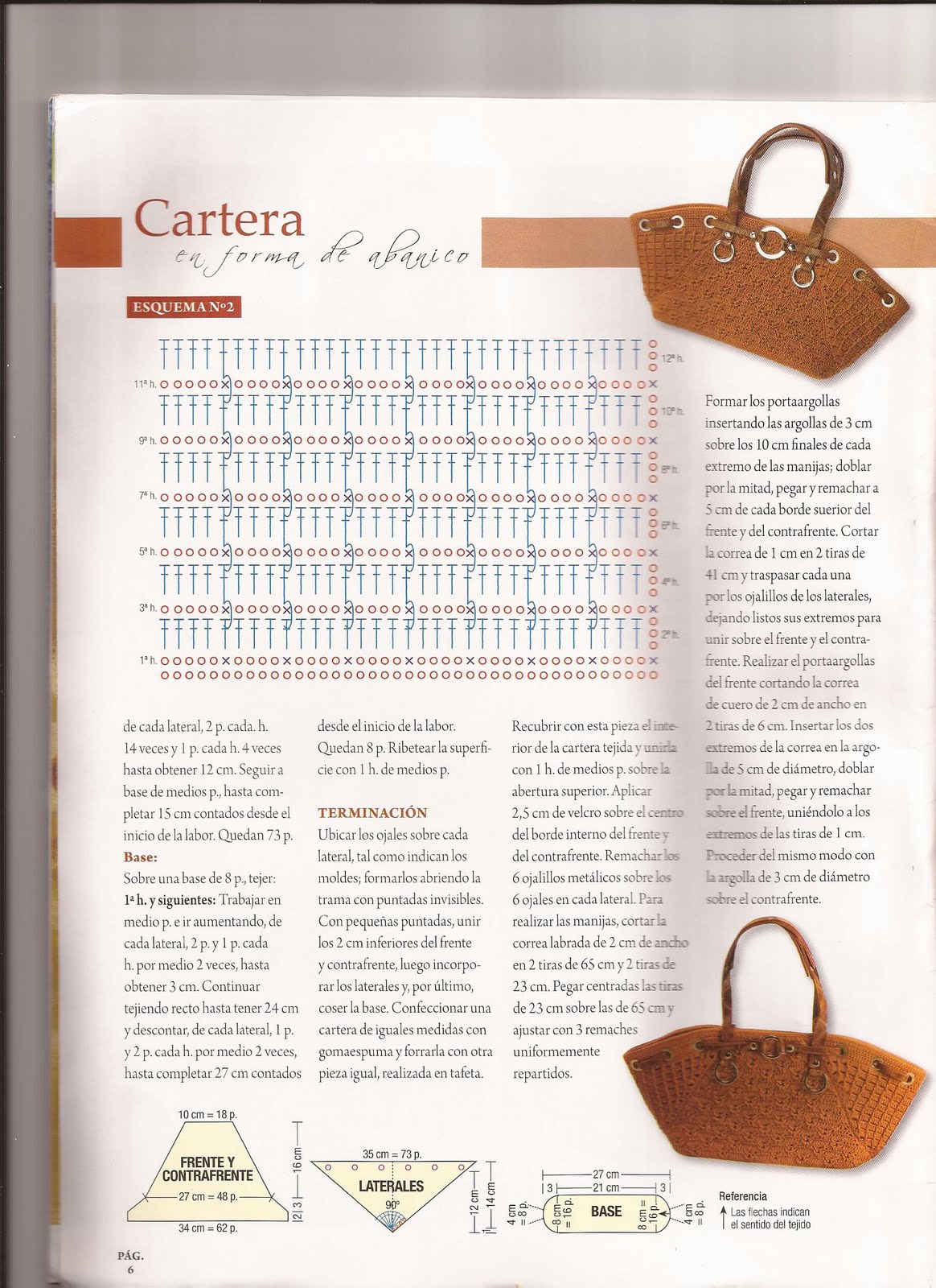 Colecci n Esquemas Bolsos A Crochet Crochet Y Ganchillo Colecci n Esquemas Bolsos A Crochet Crochet Y Ganchillo
