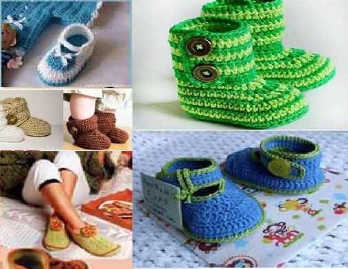 Botines crochet paso a paso