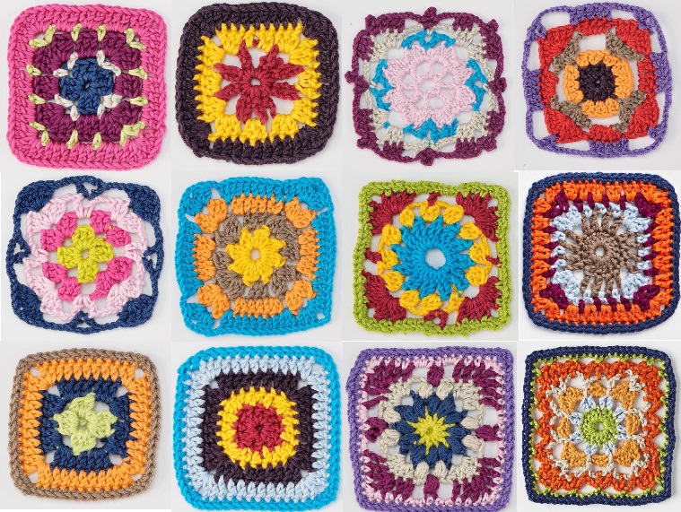 Los motivos de crochet mas lindos para tejidos