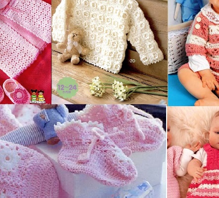 Prendas crochet para bebe