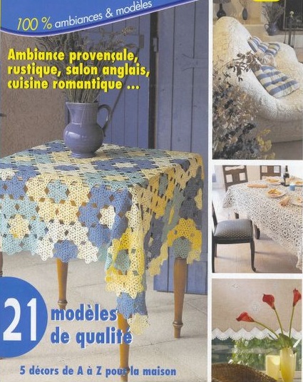 Revista para descargar gratis de colchas en crochet