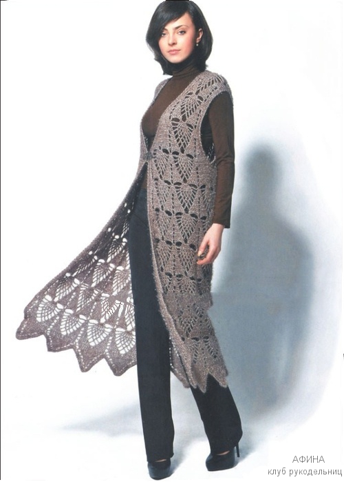 Abrigos de crochet