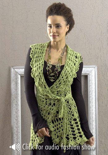 Chaleco crochet patrones