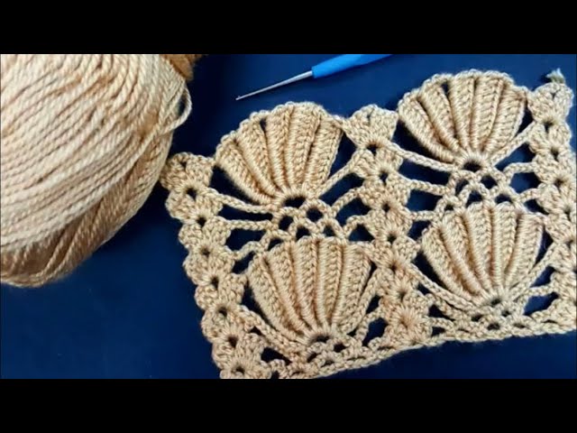 Chalecos-de-crochet-con-puntos-de-conchas