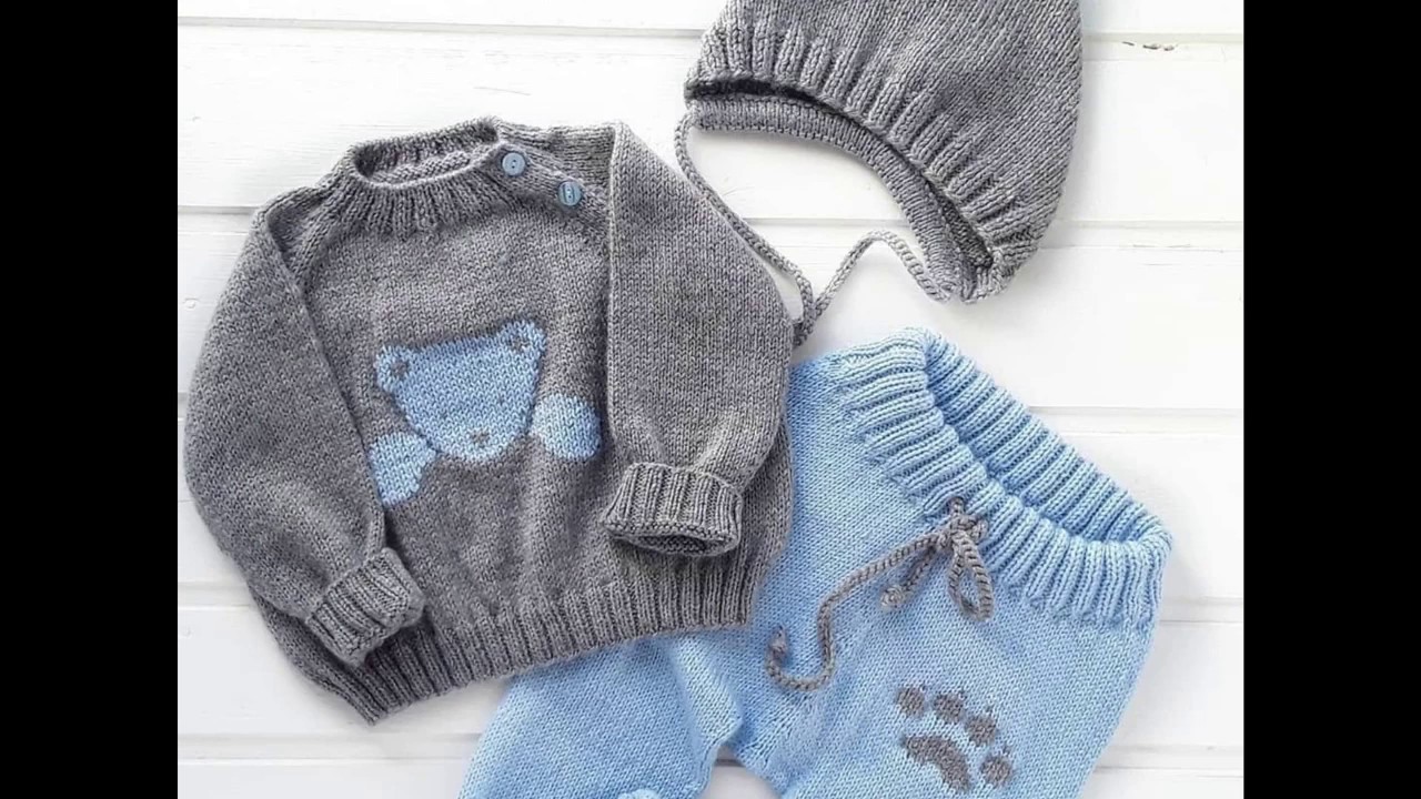 Ropa-de-crochet-con-tematica-musical-para-bebes